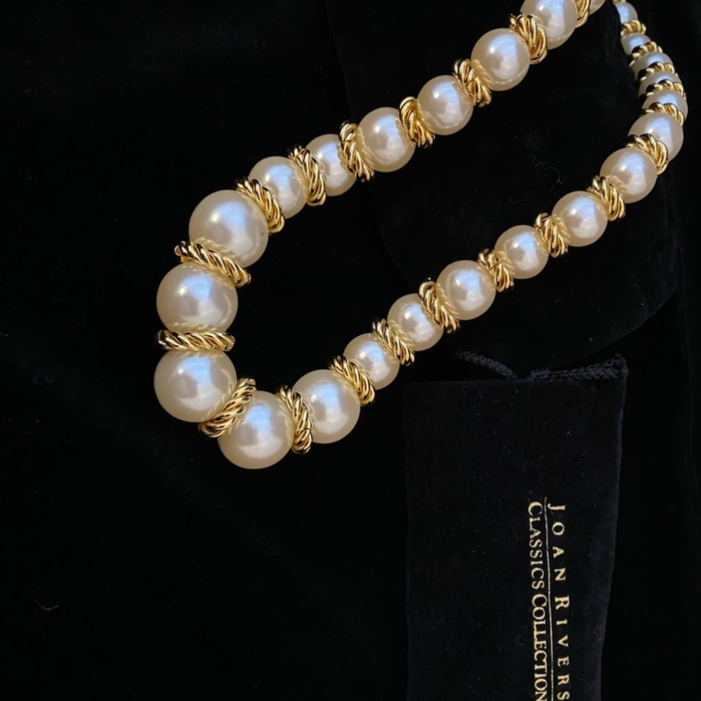 COPY - Joan Rivers Pearl Necklace